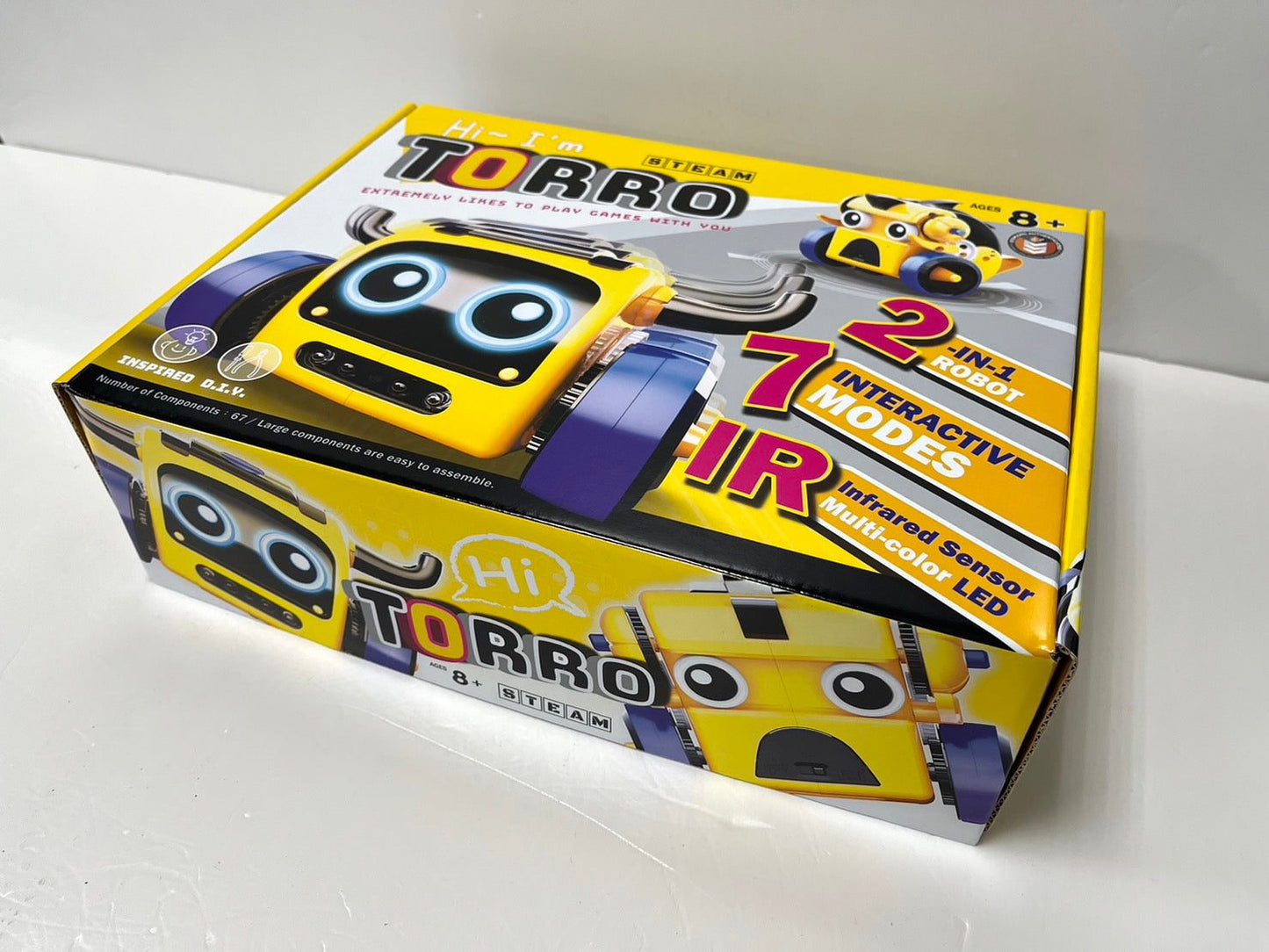 Bull and Dino robot toy